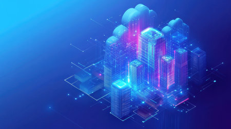 Smart supply chain visualization with blockchain, cloud logistics, and robotic automationの素材