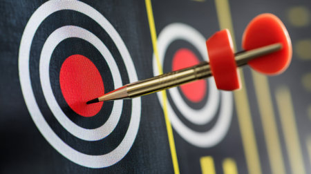 Visual representation of digital marketing KPIs including traffic, leads, conversions, and revenueの素材