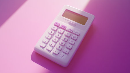 Time-lapse style visual of a digital device transforming from basic calculator to AI assistantの素材