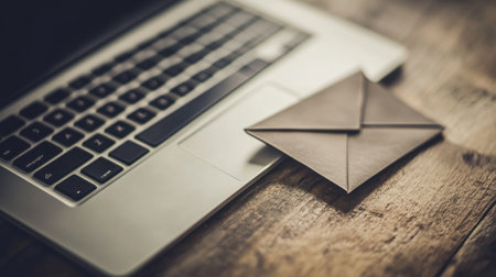 Clean visual mockup of editable templates for newsletters and email marketingの素材