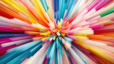 Vortex swirl abstract background with dynamic motion lines and vibrant colorsの素材