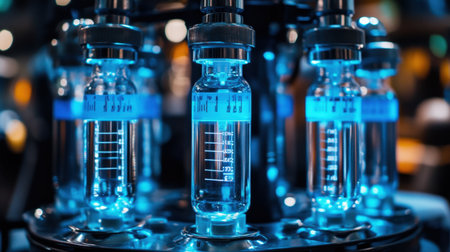 Advanced research station with digital temperature controls and multi-sample holdersの素材