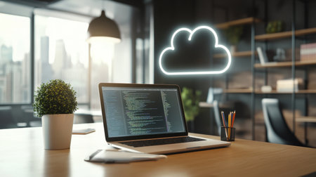 Cloud-based digital work environment with mobile devices, synced software, and minimal cablesの素材