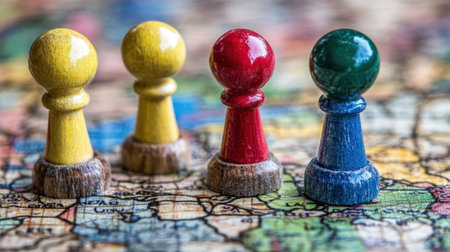 Virtual display of global market entry strategy with country pins and analytics chartsの素材