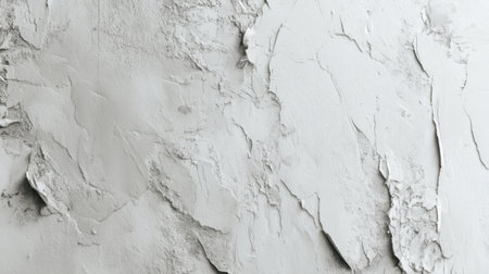 A beautiful gray textured background featuring cracks and peeling surfaces. Perfect for artistic projects, interior design concepts, or modern decor backgrounds.の素材