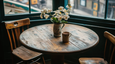 A serene cafの素材