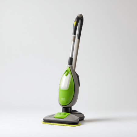 This stylish cordless vacuum cleaner offers an efficient solution for home cleaning, combining modern design with powerful performance for effortless dirt removal.の素材