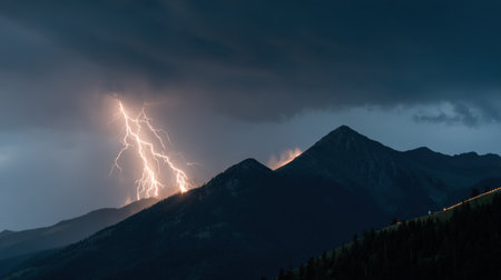 A stunning display of natureの素材