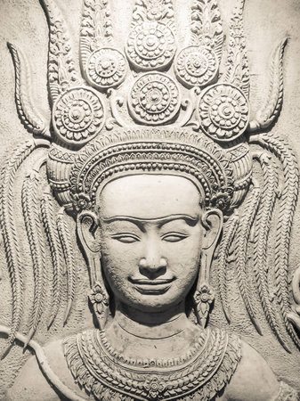 Relief sculpture, thai style handcraftの素材