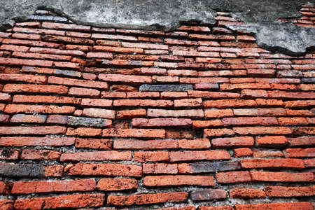 Wall paper form Brick Ayutthayaの写真素材