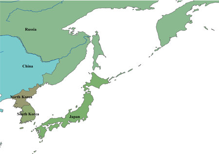 World map classic style grid latlongの写真素材