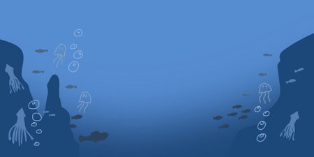 nature aquar sea life unerwater viwe designの写真素材