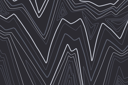 topographic map contour line surface black wallpaperの写真素材