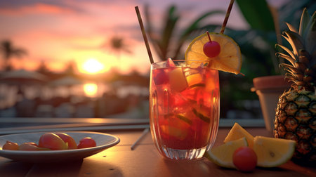 drink, season, cool, and visually appealing. GENERATE AIの素材