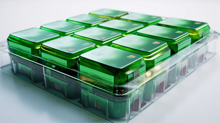lithium battery for renewable energy. GENERATE AIの素材