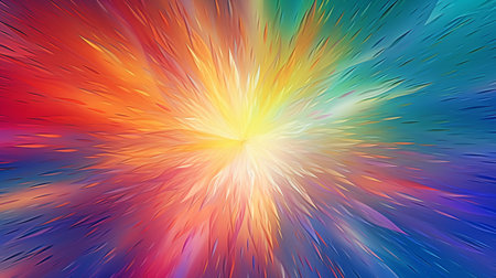 Beautiful backdrop with a color explosion. GENERATE AIの素材