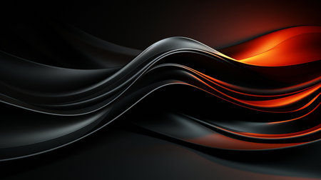 Black abstract background.の素材
