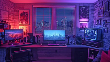 Gamer Room.の素材