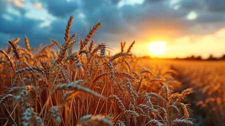 Wheat field.の素材