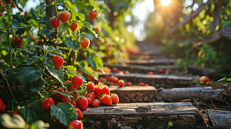 Strawberry Farm.の素材