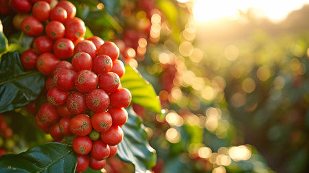 Robusta beans are distinguished by their robust structure, which also lends them their name. This structure can be prominent and wavy or irregular.の素材