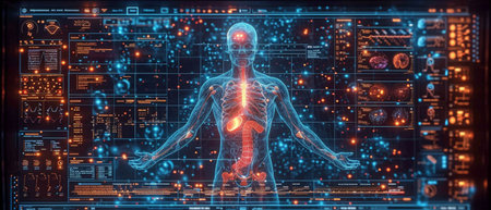 Human radiography acquisitions. Zukunftsmedizin. Future-focused medical design. Influencer Kiの素材