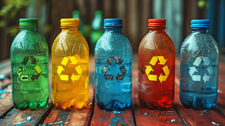 World Recycling Day featuring an image of a recycling symbol Earth emblem with recycling symbol Environmental graphics: March 18th is a significant day each yearの素材