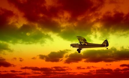 evening plane