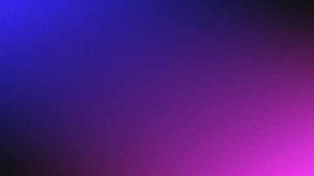 Grainy abstract background, noisy color gradient blue pink vibrant glowing shape on black backdrop for banner poster header cover wallpaper designの写真素材