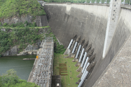Dams in Thailandの写真素材