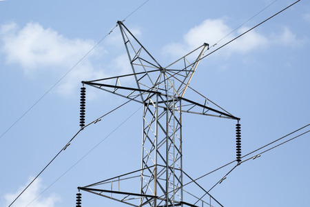 High Voltage Poles, Man-Made Power, Energy