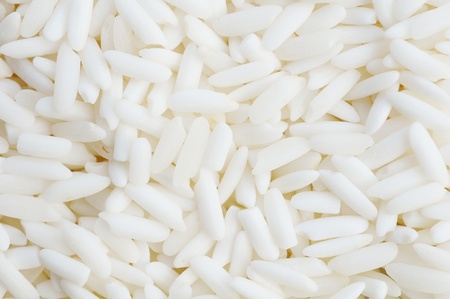 Thai White Jasmine Rice, Trois Amis Organic, Background texture surface pattern, closeup, rice 