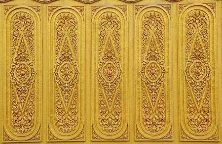 Texture art thai style on the wall,thailand の写真素材
