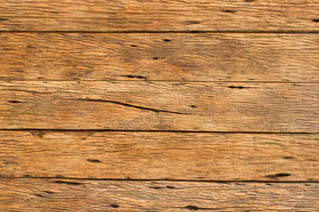 Old wooden floor or wooden planks for background. Abstract background.