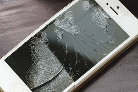 Battery swelling: damage to the back cover of the phone, the display