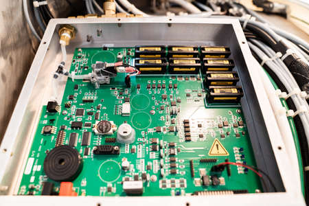 philips mri in disassembled form. the magnetic resonance imaging apparatus. professional services. sale and service of medical equipment. russia, rostov-on-don, 11.01.2022の写真素材