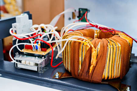Internal device of electrical appliance, voltage stabilizer. copper transformer.
