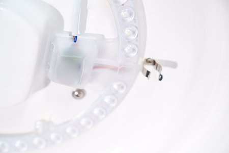 part of Ring LED module. the concept of modern economical lighting