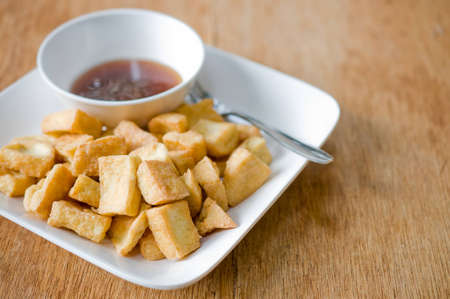 Fried Bean Curd Foodの写真素材