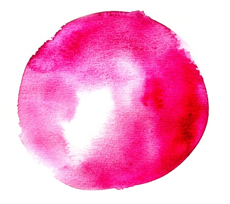 Button of water colorの写真素材