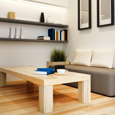 Living room of interior designの写真素材