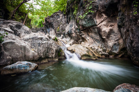 lan sang waterfall, natural park in thailand