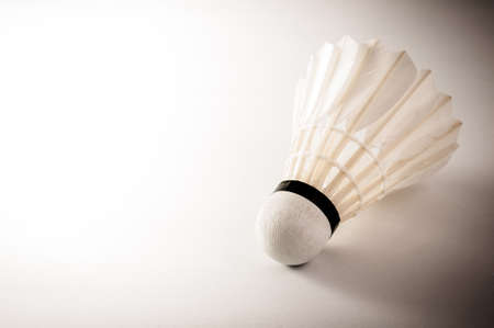 close up of the shuttlecockの写真素材