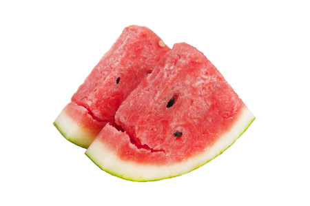 Watermelon isolated on whiteの写真素材