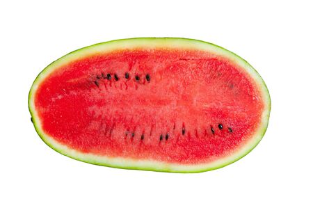 watermelon isolate on whiteの写真素材