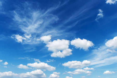 clouds and blue sky landscape