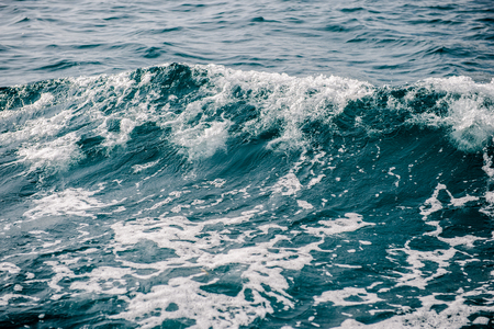 Closeup of ocean wave for backgroundの写真素材