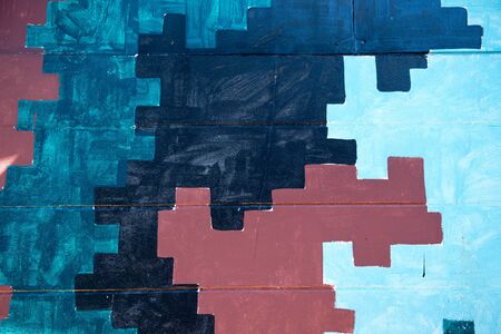 Pattern on concrete wall background