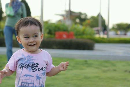 One happy baby boyの素材