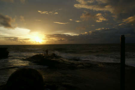 A view of sunsetの素材